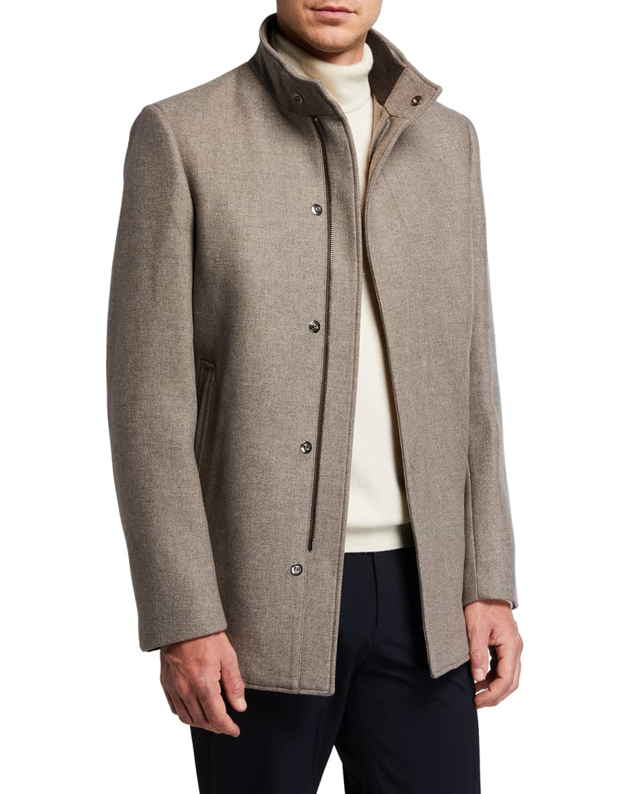 Theory on sale melton coat