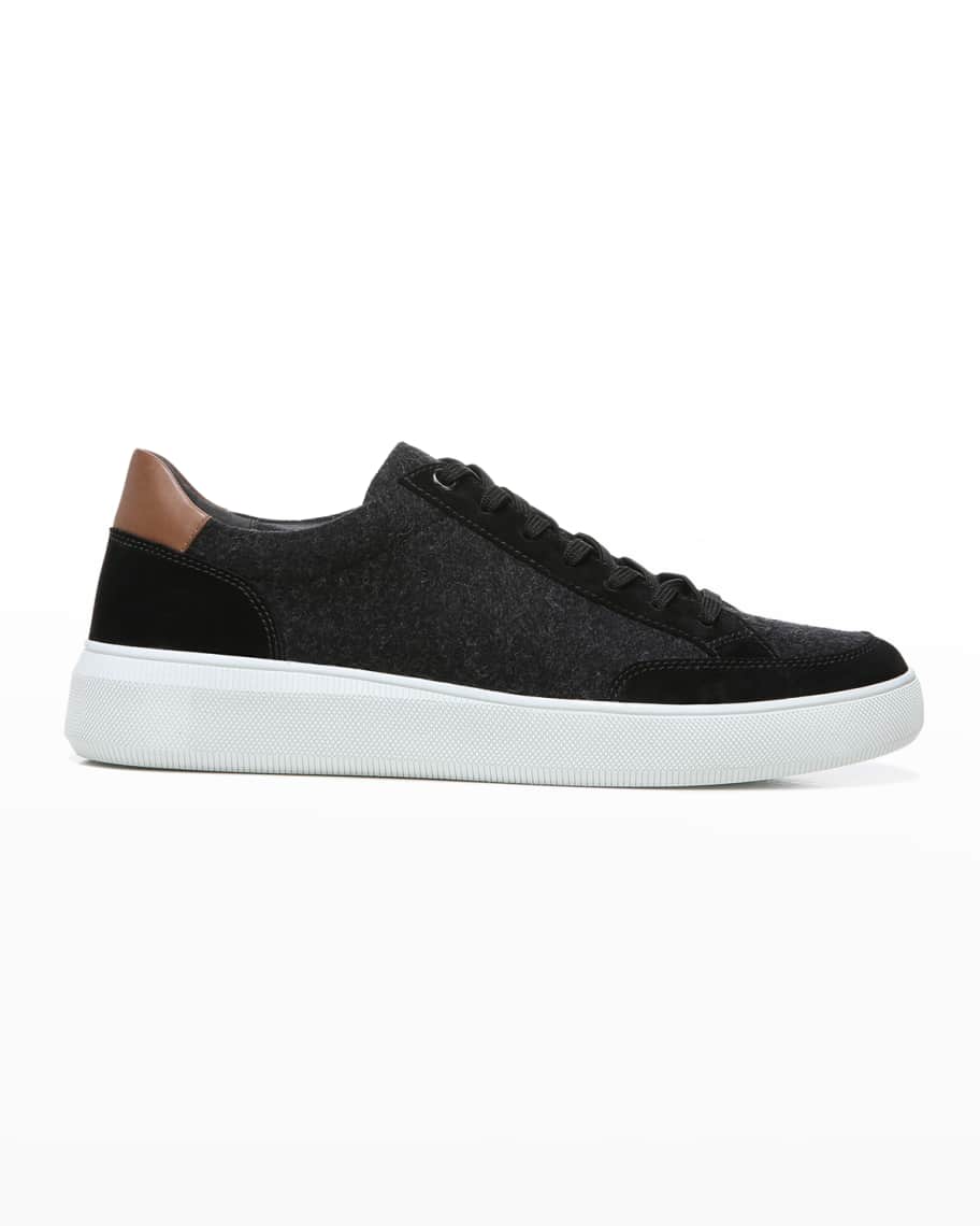 Vince Men's Dawson 2 Mixed Leather Low-Top Sneakers | Neiman
