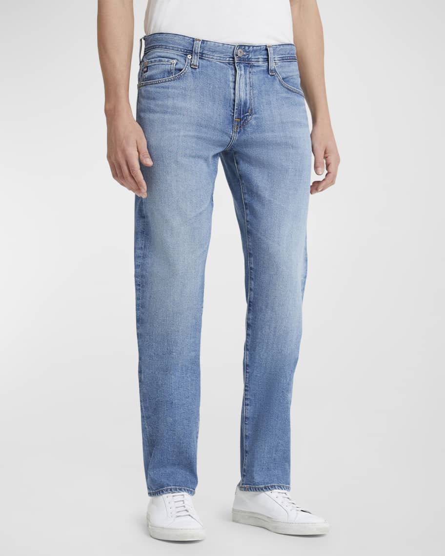 AG Jeans Men's Tellis Medium-Wash Jeans | Neiman Marcus