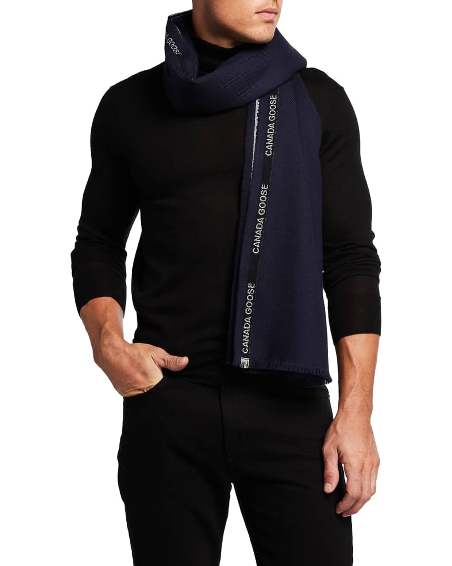 Canada goose logo scarf store