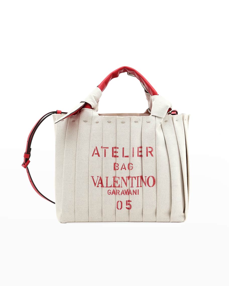Valentino Medium Garavani Tote Bag, Natural