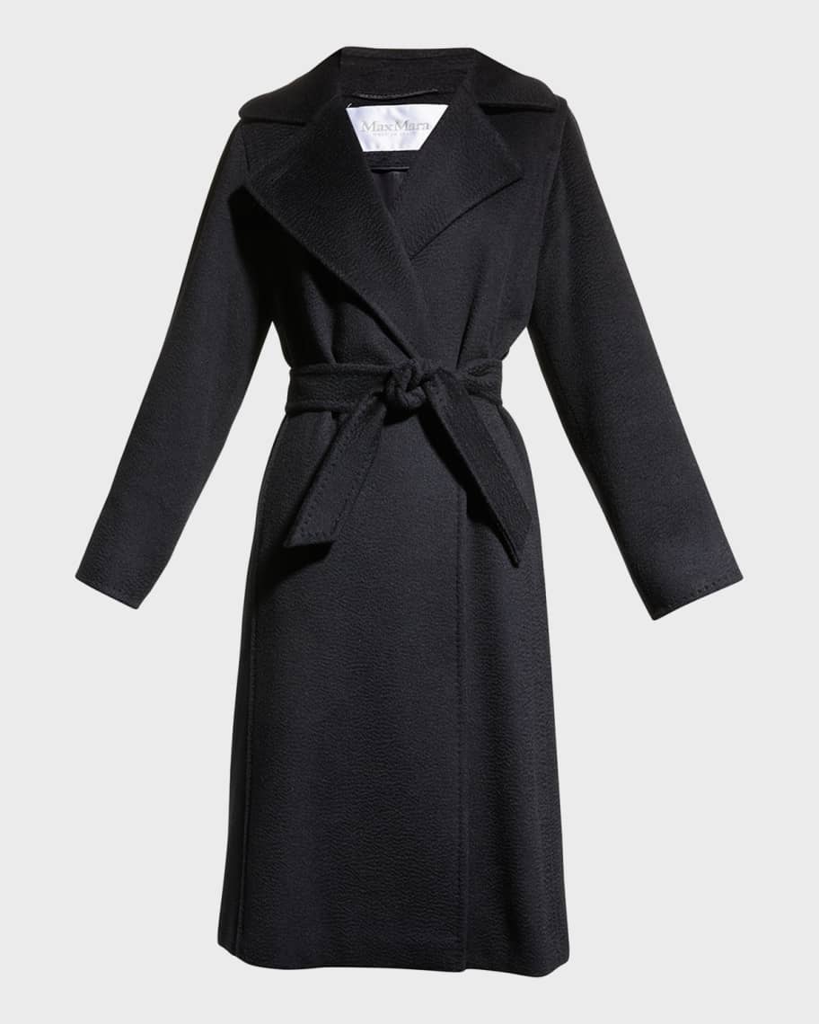 Max Mara Manuela Belted Wrap Coat | Neiman Marcus