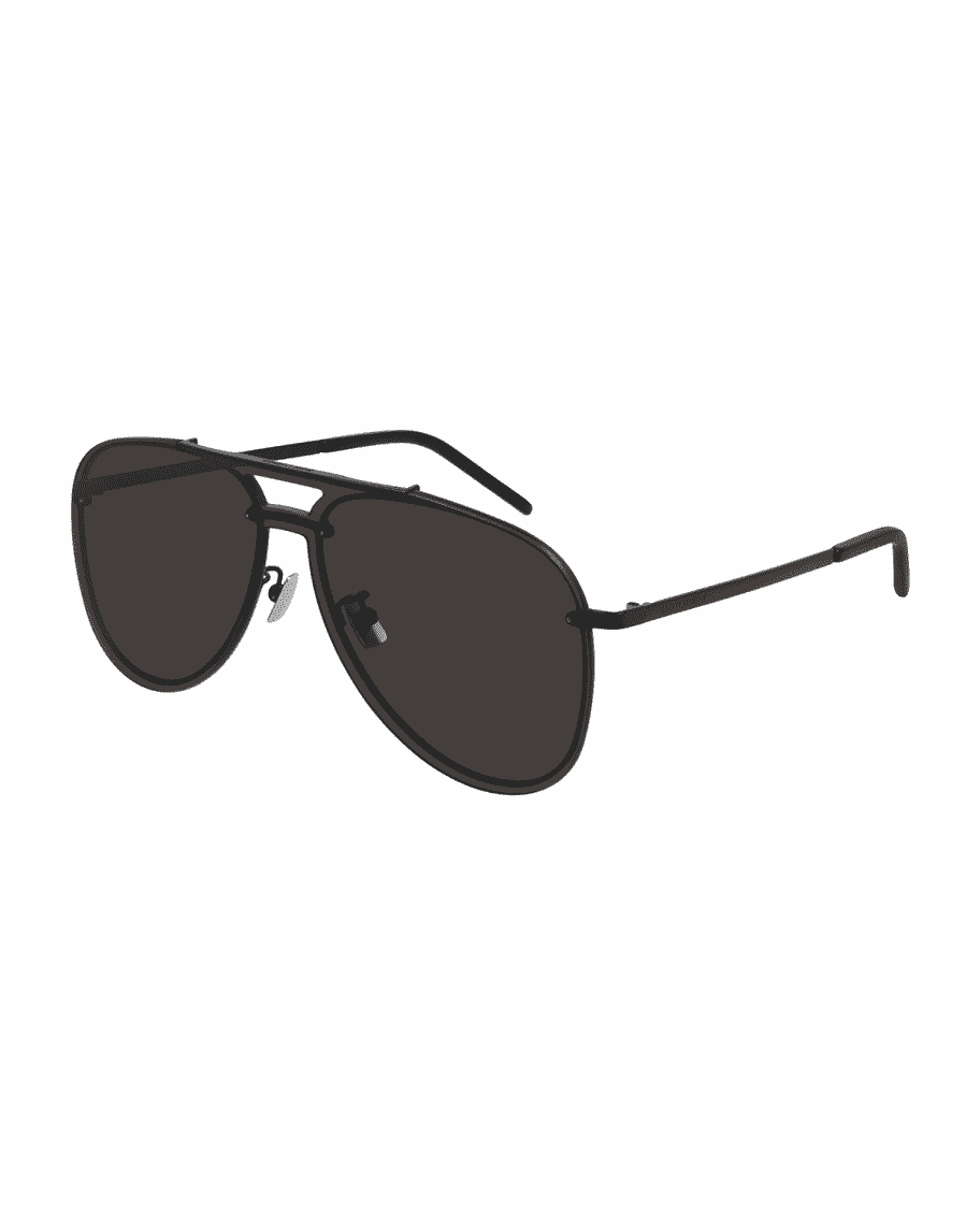 Saint Laurent Rimless Metal Aviator Frames | Neiman Marcus