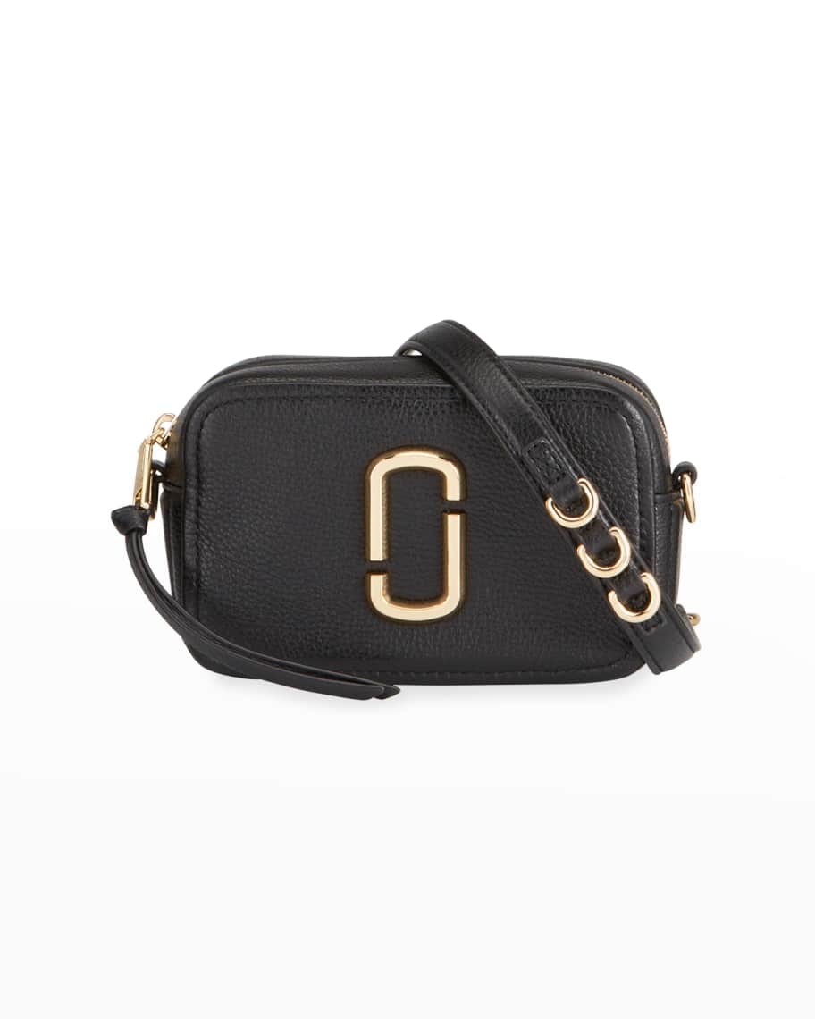 Marc Jacobs The Softshot 17 Leather Crossbody Bag | Neiman Marcus