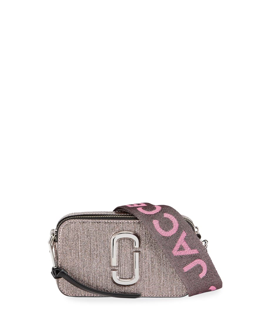 Marc Jacobs The Snapshot Camera Bag Beige/Black/Pink/Metallic in