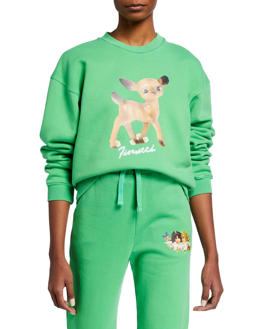 Fiorucci deer sweatshirt top
