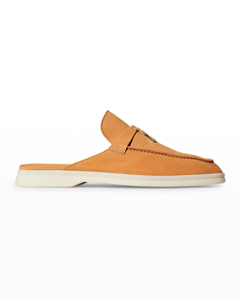 LP CHARMS WALK BABOUCHE LOAFERS CANTALOUPE SUEDE