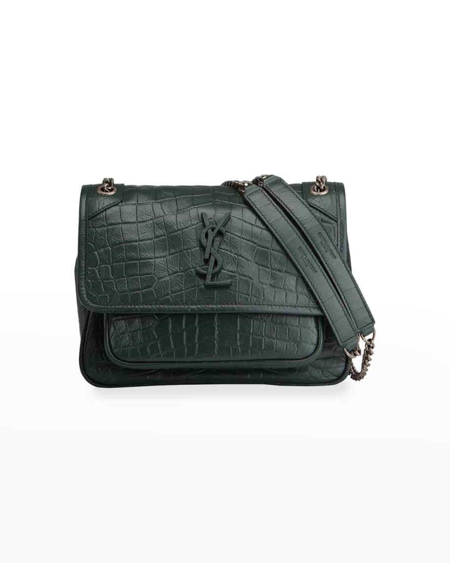 Ysl niki baby crocodile clearance