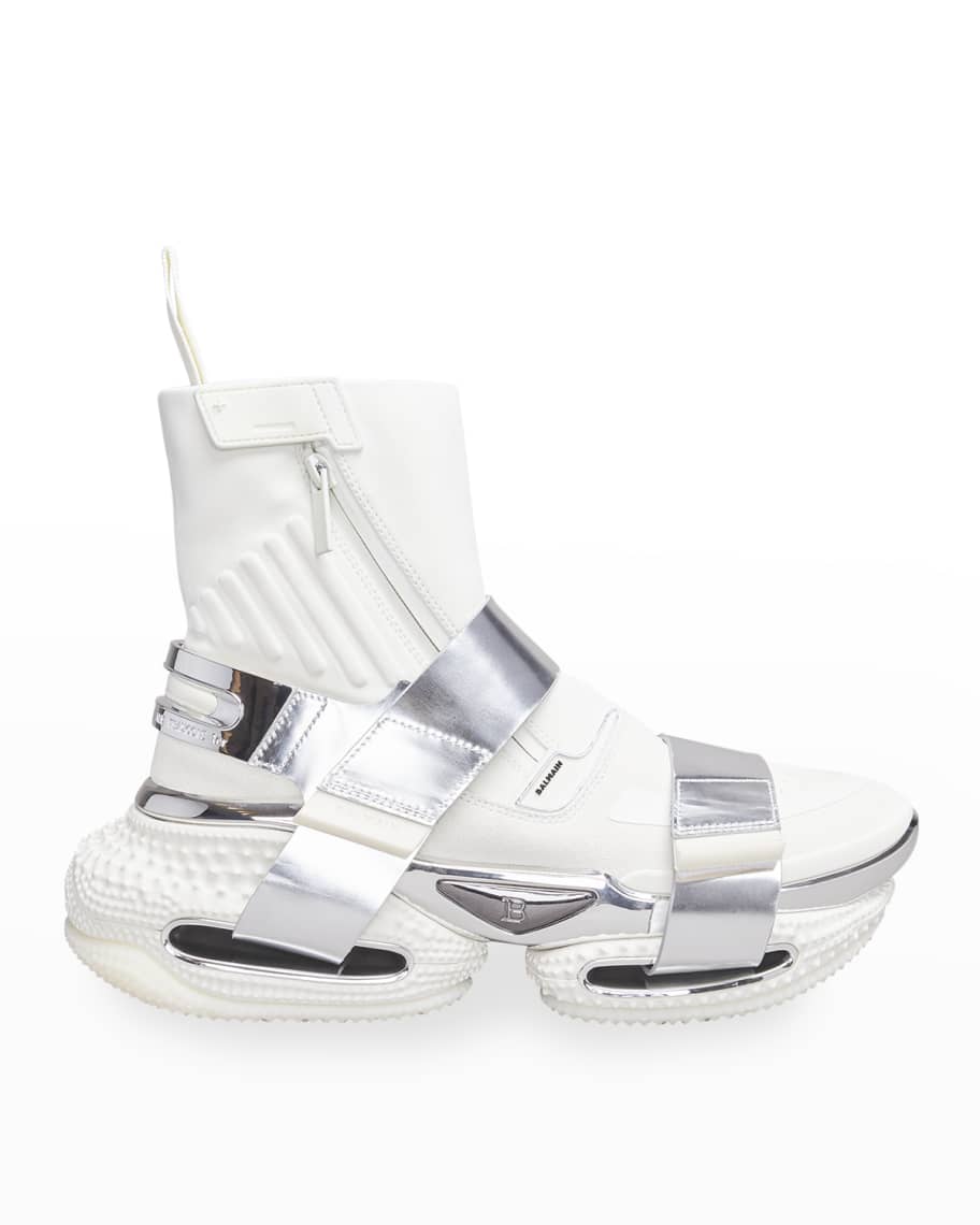 Balmain high top & double strap hotsell
