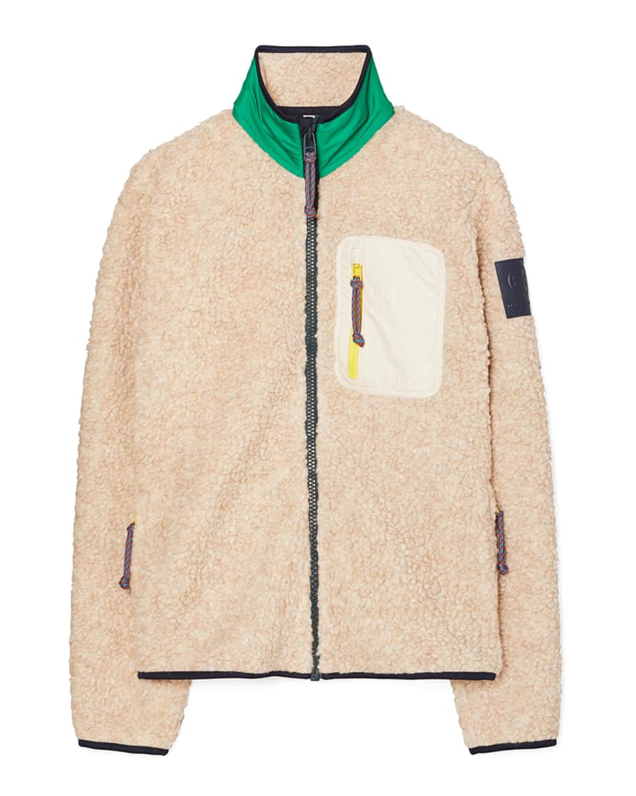 Tory Sport Sherpa Fleece Jacket | Neiman Marcus