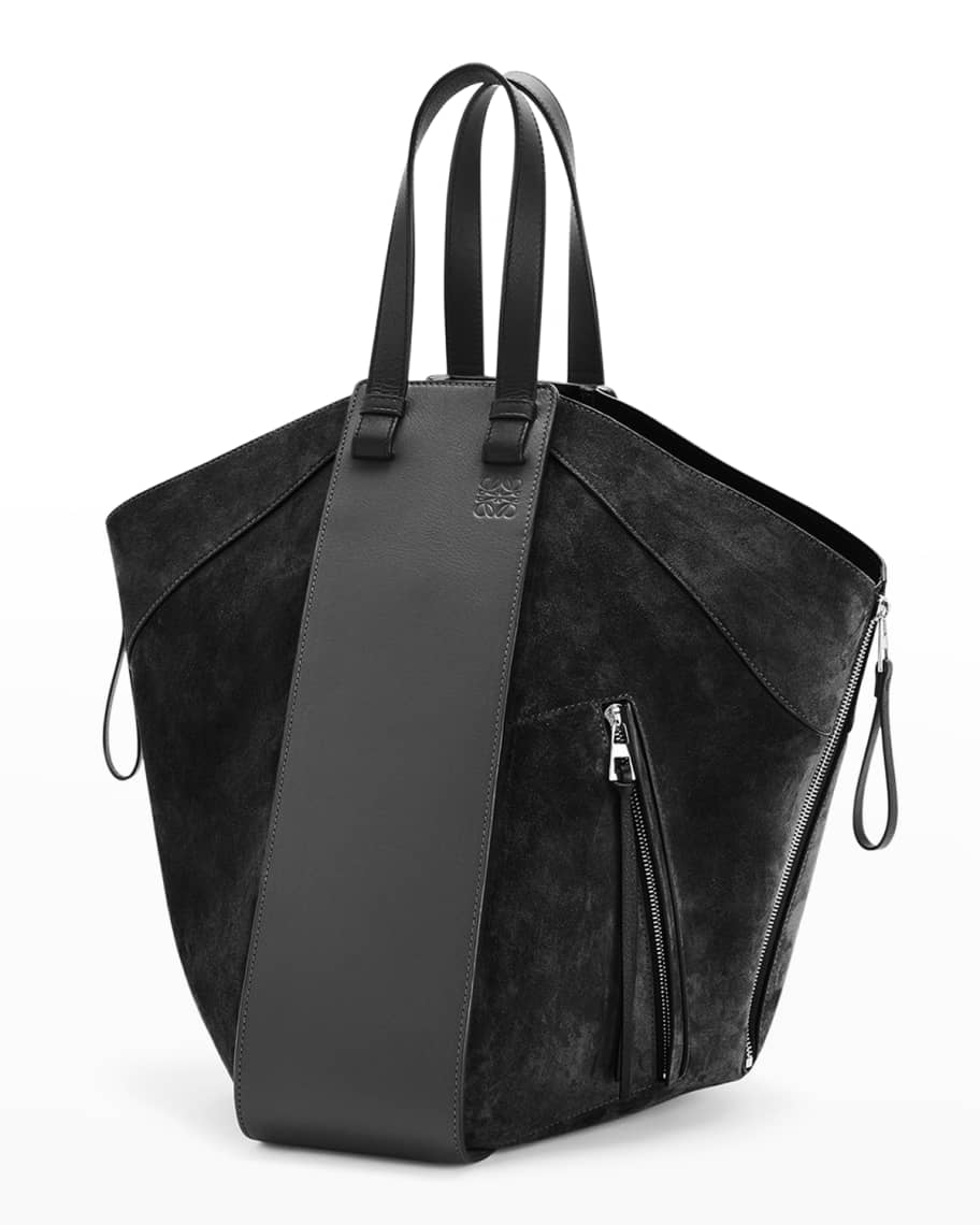 LOEWE Hammock small textured-leather shoulder bag