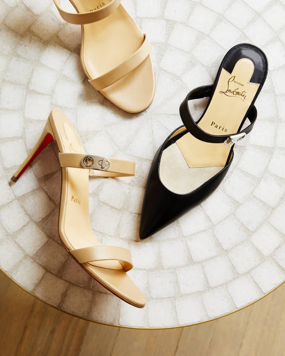 louboutin lock me sandals