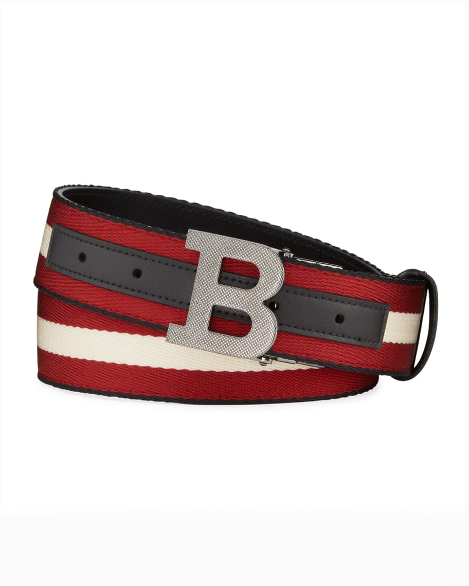 Bally Men's Trainspotting B-Buckle Reversible Belt | Neiman Marcus