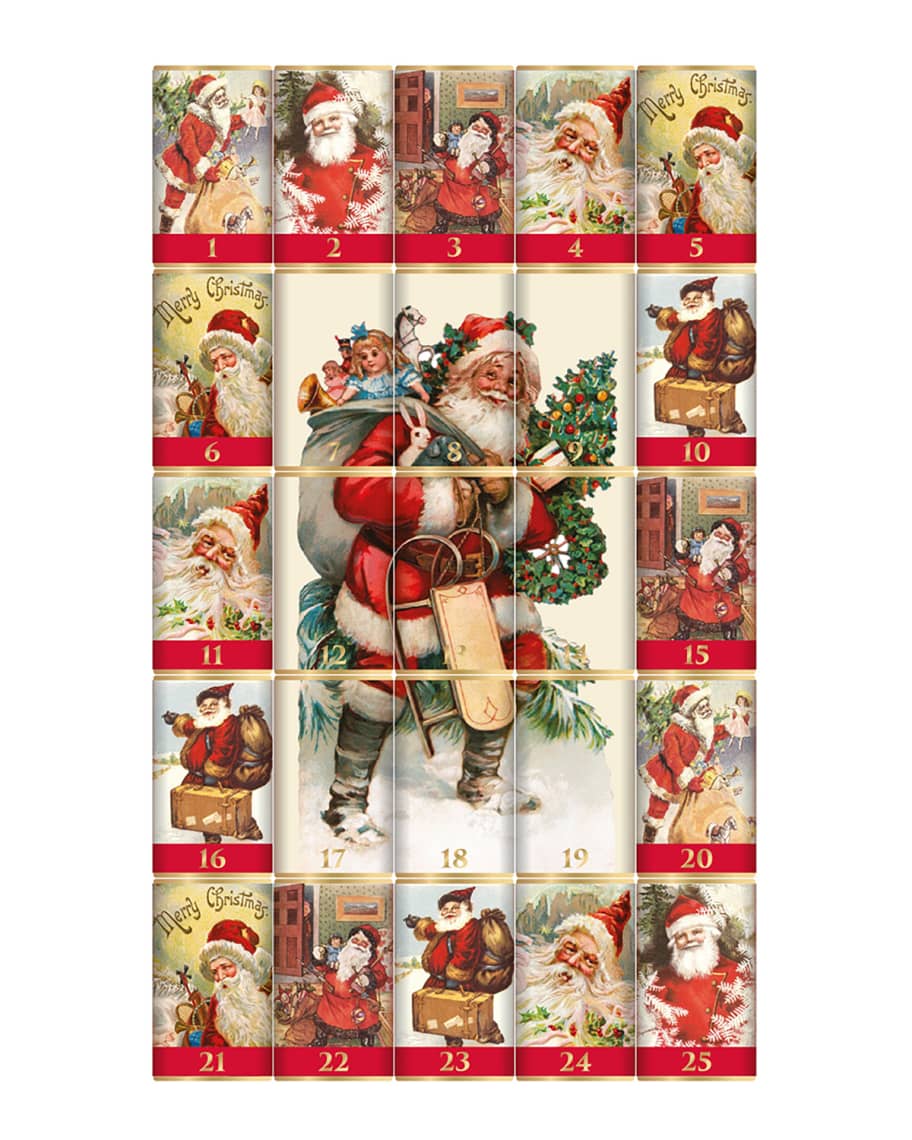 House of Dorchester Traditional Santa Advent Calendar Neiman Marcus