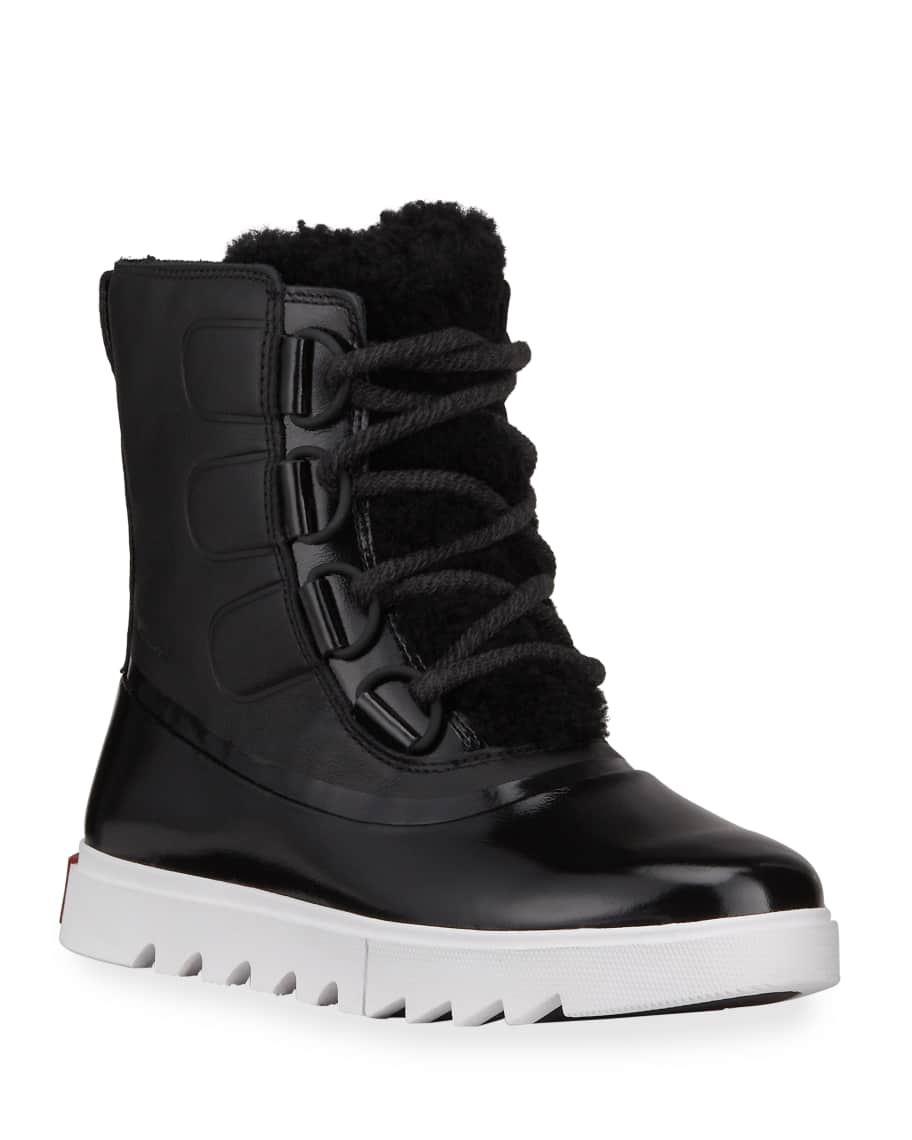 Sorel Joan Next Lite Waterproof Patent Leather Boots Neiman Marcus