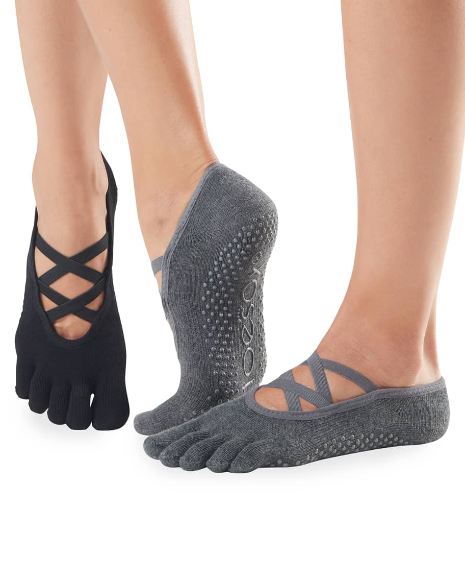 Tucketts Yogasokken voor dames, antislip, sokken zonder tenen