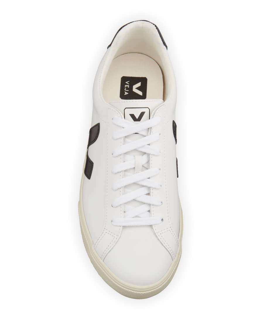 veja esplar metallic low top trainers
