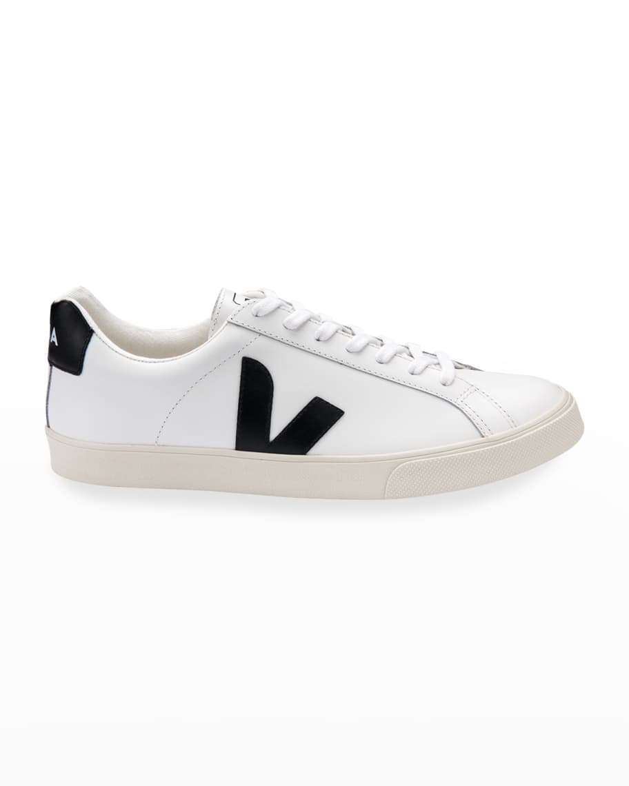 veja esplar metallic low top trainers