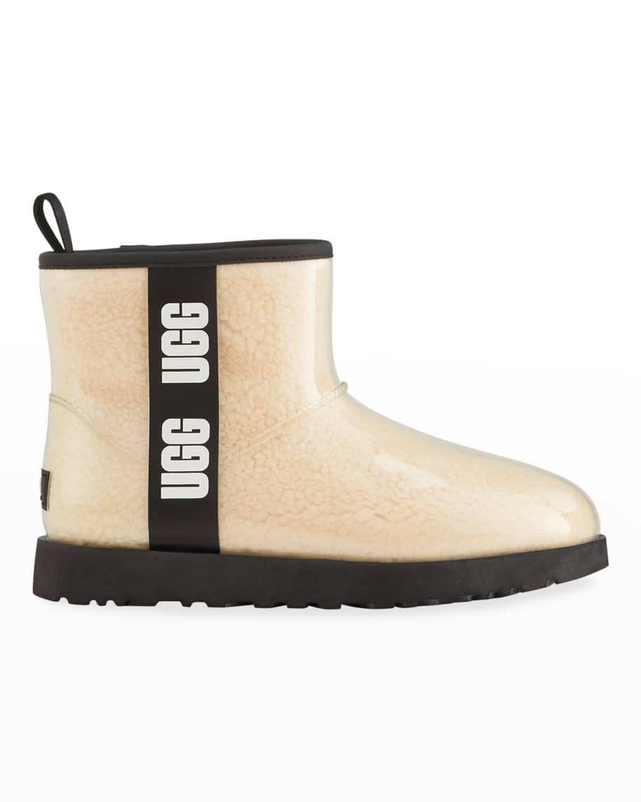 UGG Classic Mini Waterproof Clear Boots | Neiman Marcus