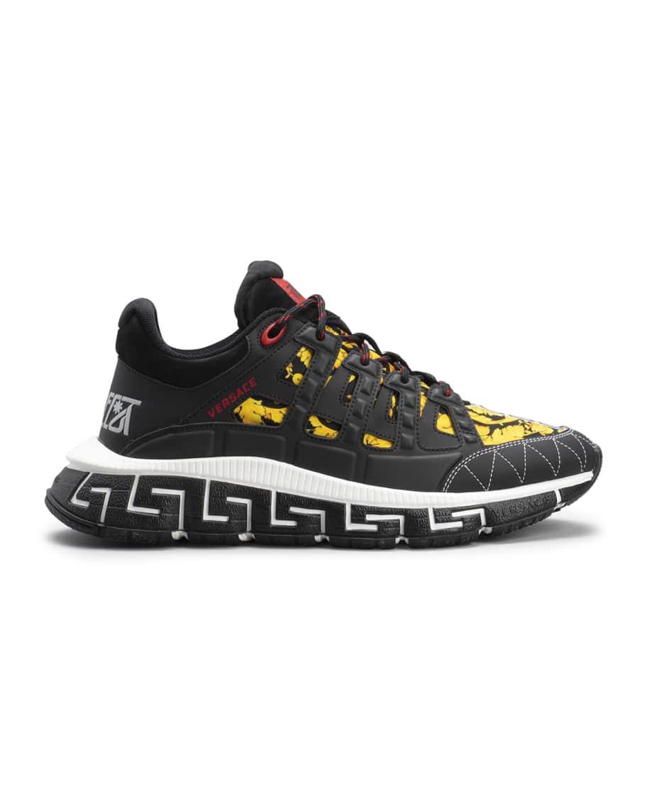 スニーカー Versace Trigreca Low Top Sneakers Versace Trigreca low-top Sneakers | Black | FARFETCH