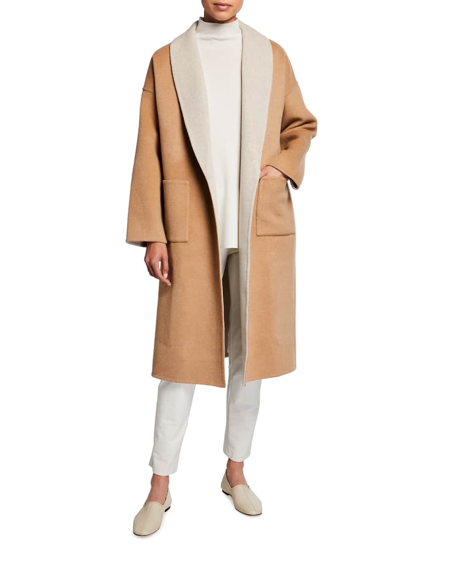 Eileen Fisher Double-Face Wool-Cashmere