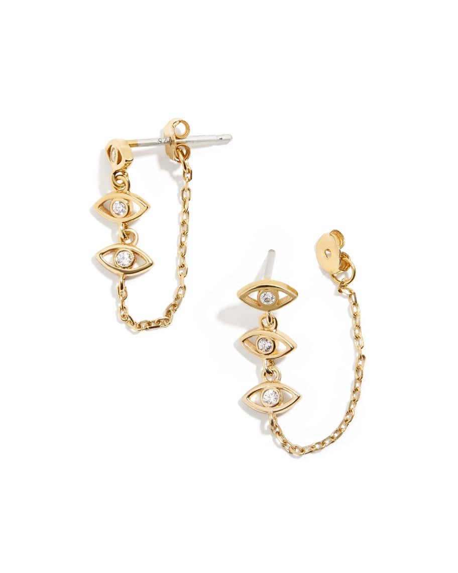 Baublebar evil eye earrings sale