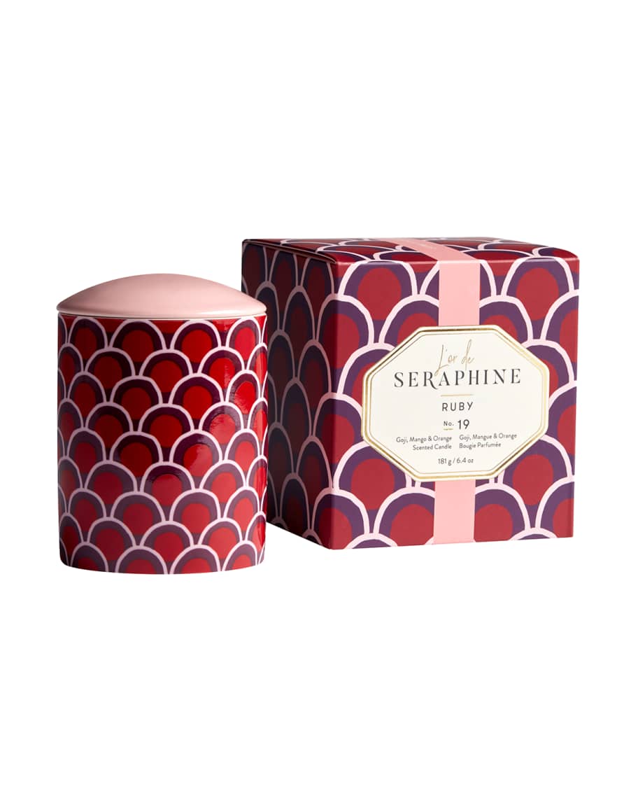 L'or de Seraphine 6.4 oz. Ruby Medium Candle | Neiman Marcus