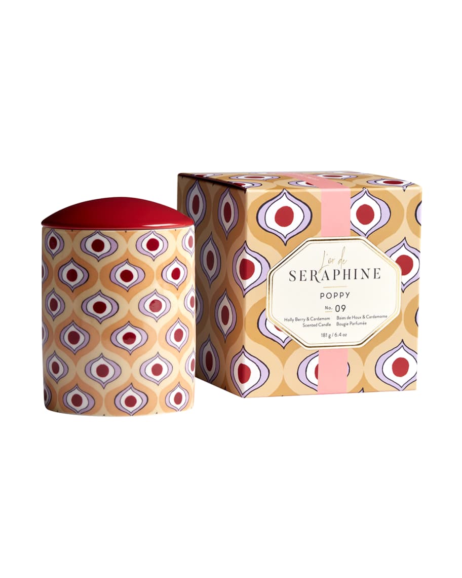 L'or de Seraphine 6.4 oz. Poppy Medium Candle Neiman Marcus