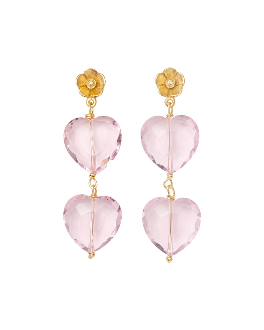Brinker and outlet eliza heart earrings