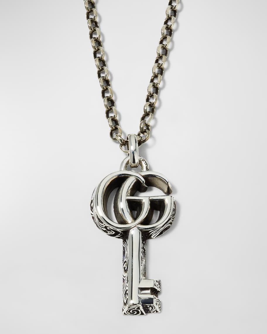 Gucci GG Marmont Key Pendant Necklace Neiman Marcus