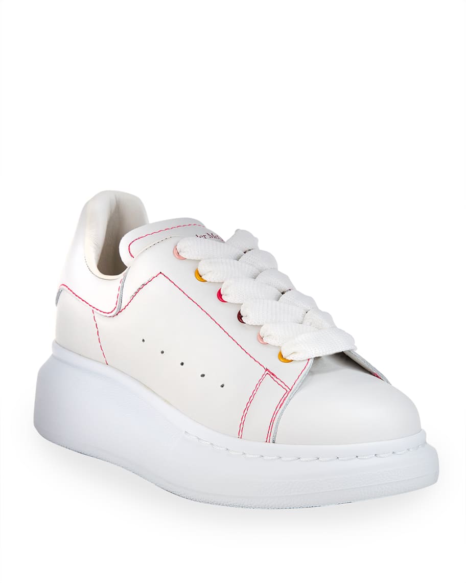 Alexander mcqueen hotsell multicolor laces