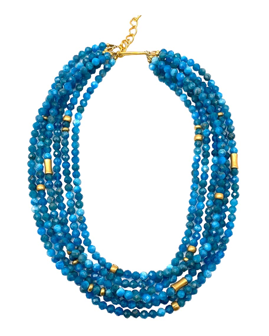Dina Mackney Apatite Multi-Strand Necklace | Neiman Marcus