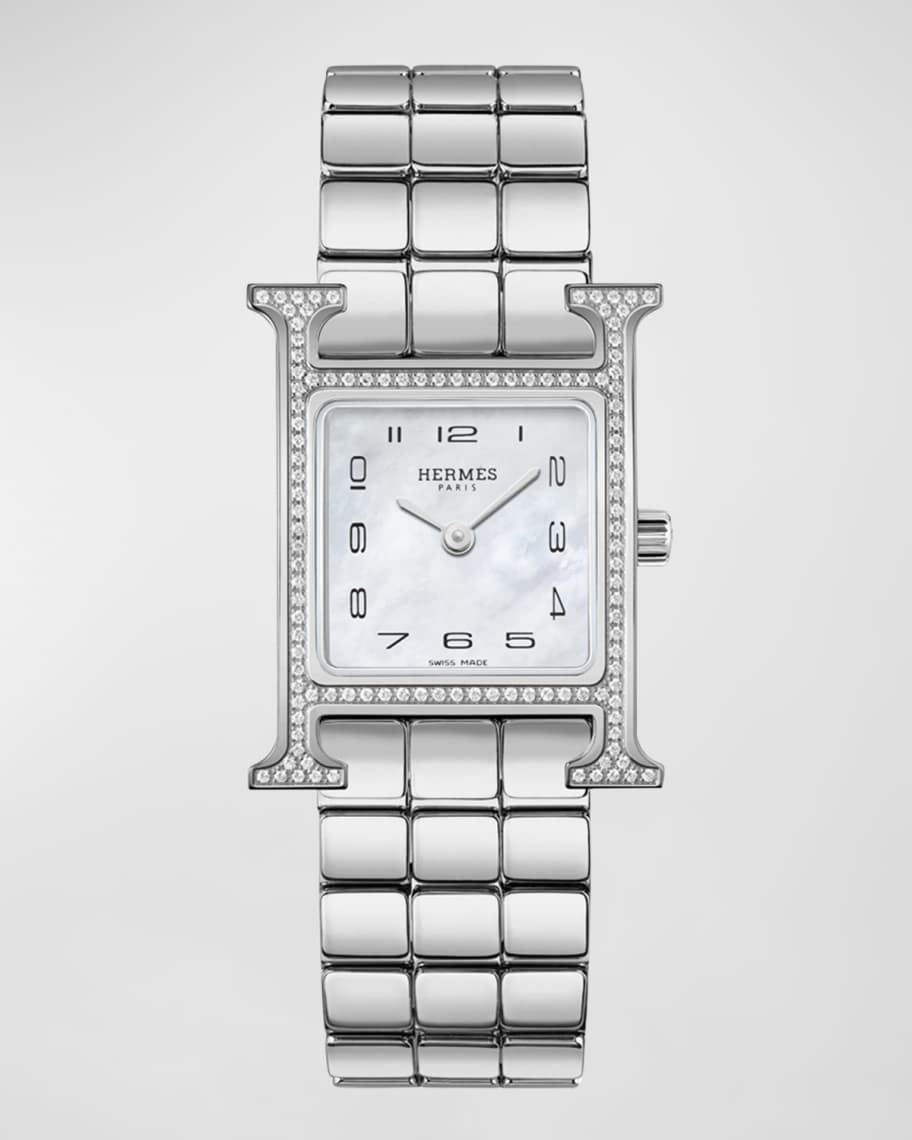 Hermes Heure H Watch, Small Model, 25 mm | Neiman Marcus
