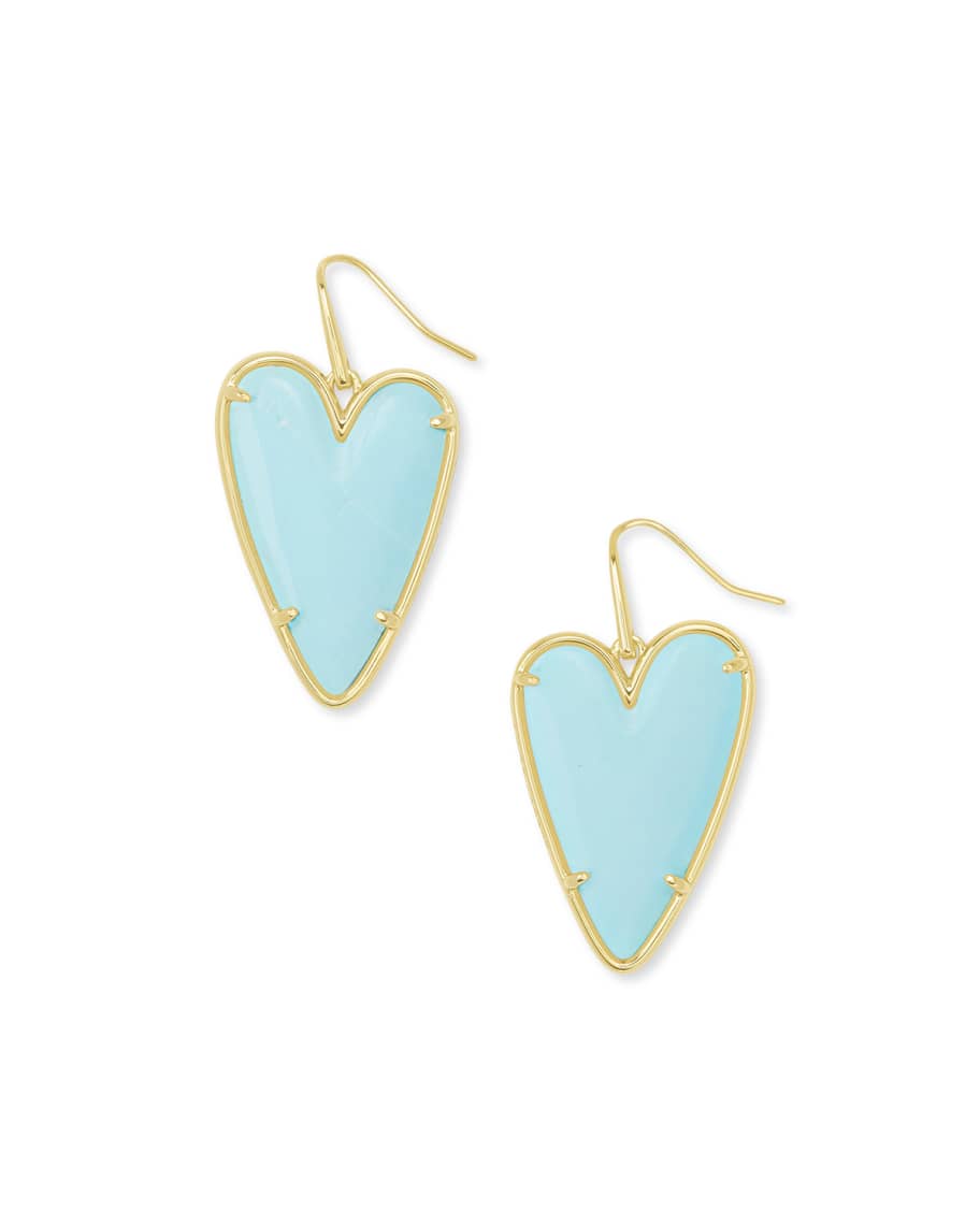 Kendra Scott Ansley Heart Drop Earrings Neiman Marcus