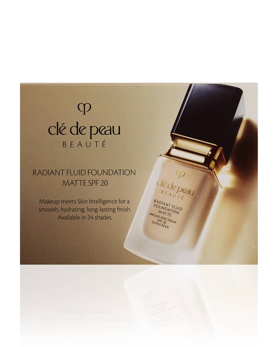 Cle de Peau Beaute Radiant Fluid Foundation Matte Card, Yours with