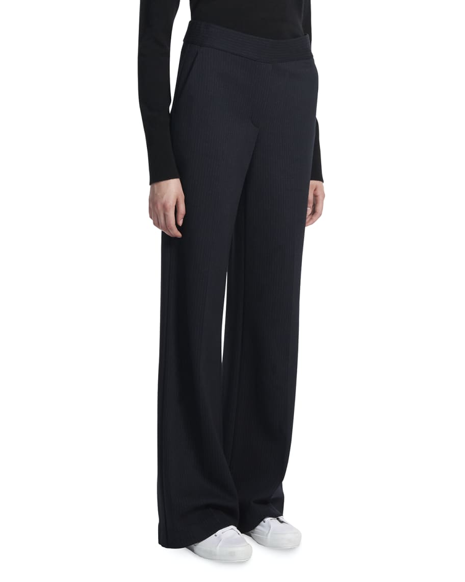 Theory Talbert Striped Pull On Pants Neiman Marcus