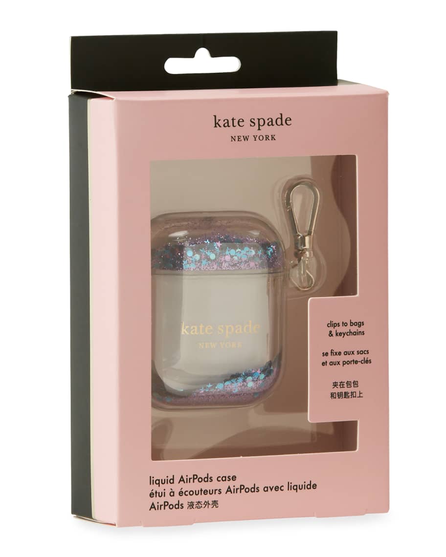 Kate spade airpod case glitter hot sale