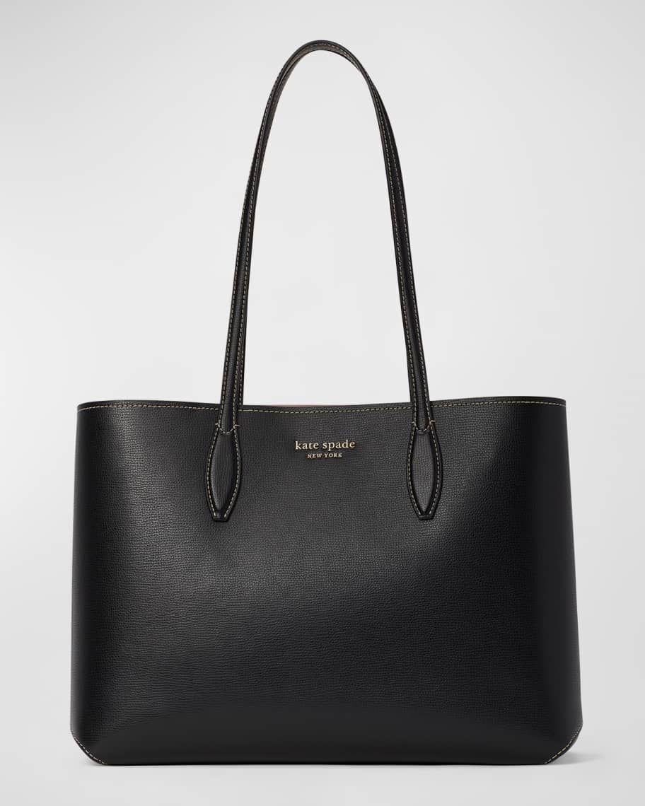 kate spade new york all day leather large tote bag | Neiman Marcus