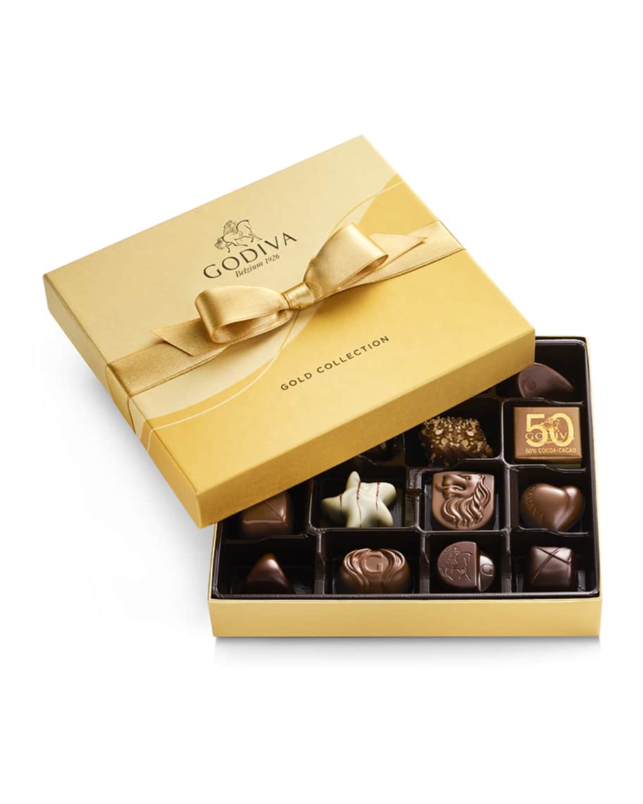 Godiva Chocolatier 19-Piece Assorted Chocolate Gold Gift Box