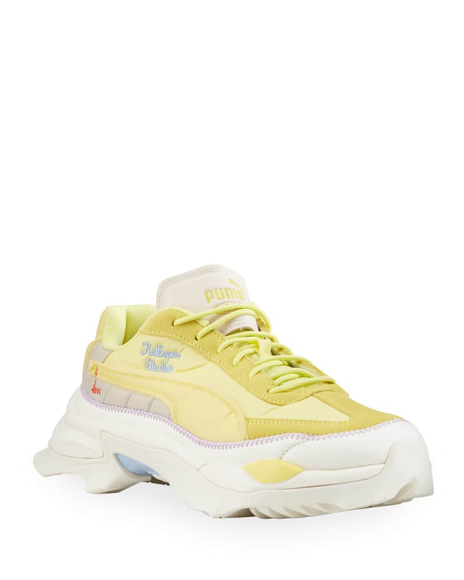 Puma Men s x KIDSUPER STUDIOS Nitefox Leather Chunky Sneakers