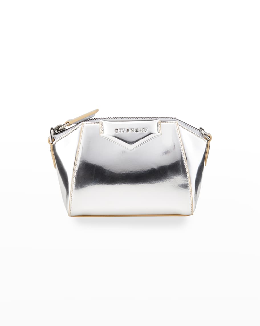 Givenchy Antigona Nano Metallic Satchel Bag Neiman Marcus