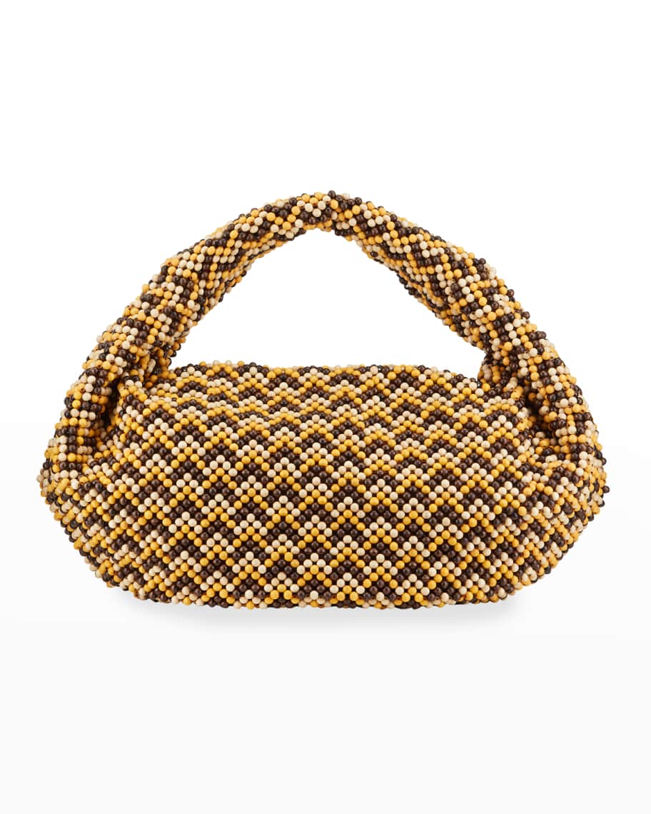 Bottega Veneta Jodi Maxi Multicolor Beaded Shoulder Bag | Neiman Marcus