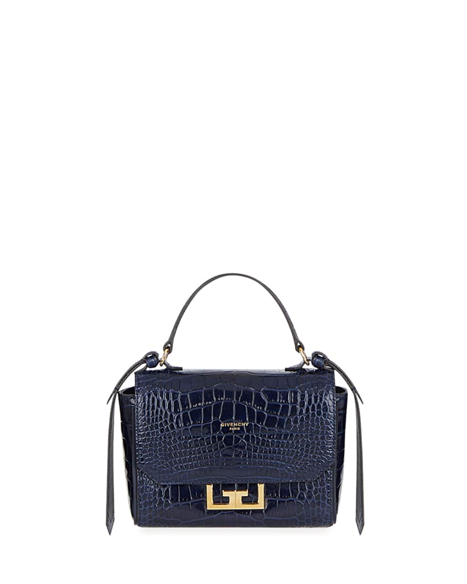 Givenchy Eden Mini Crocodile Embossed Crossbody Bag Neiman Marcus