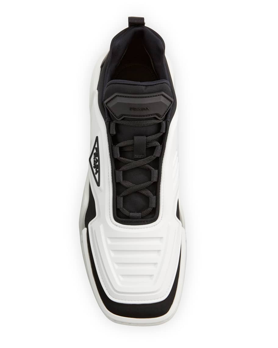 prada techno stretch sneakers