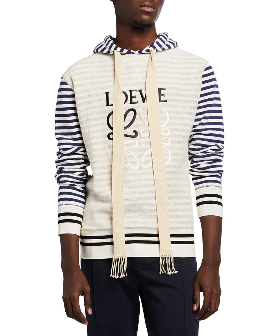 Loewe best sale anagram hoodie
