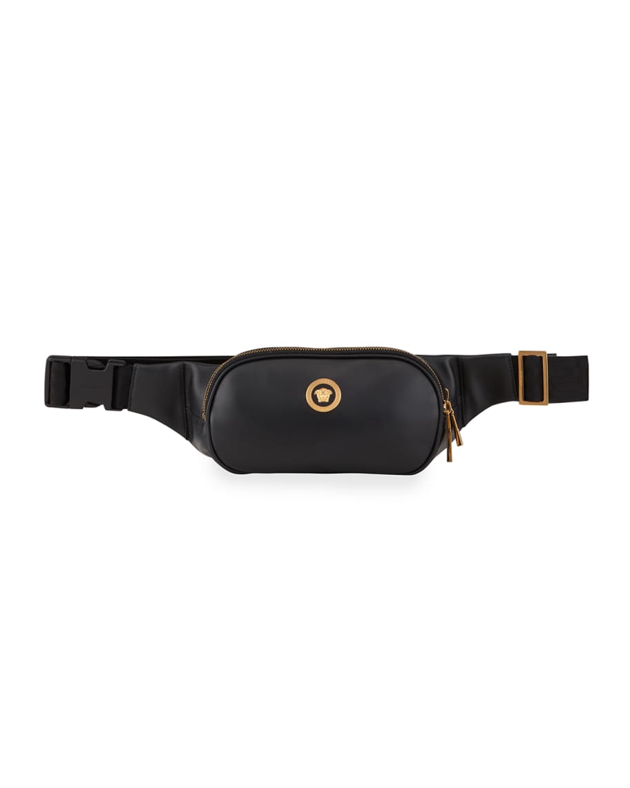 Men's Medusa Biggie Leather Belt by Versace