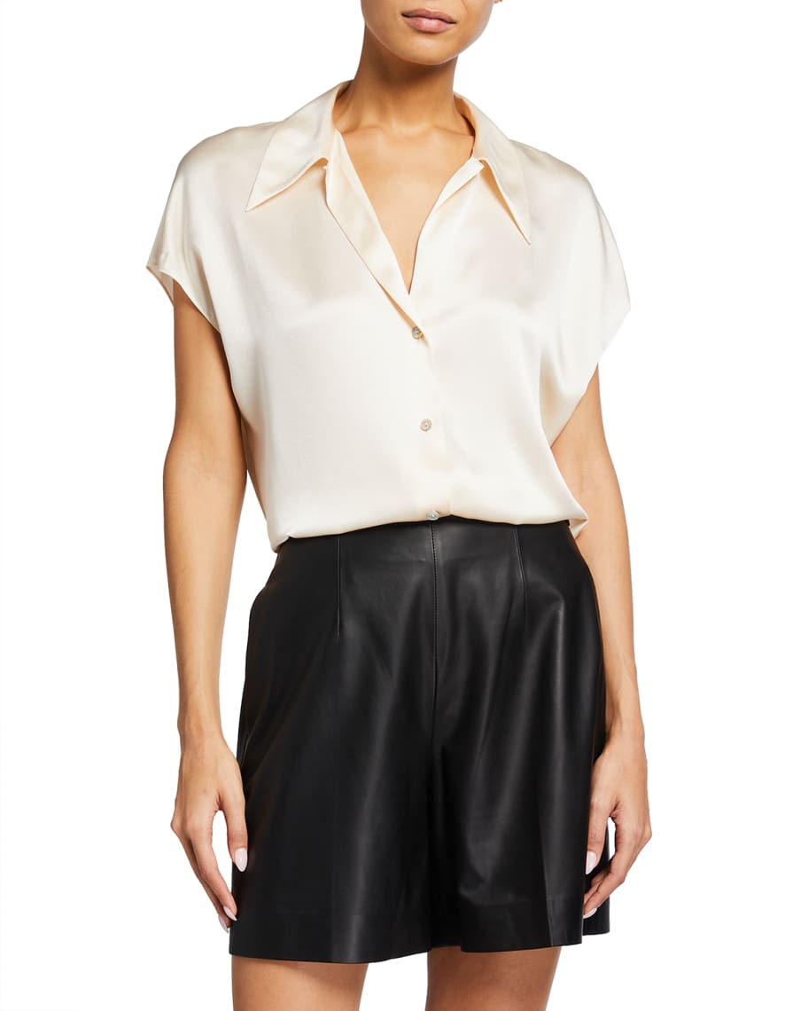 vince shaped collar shirt