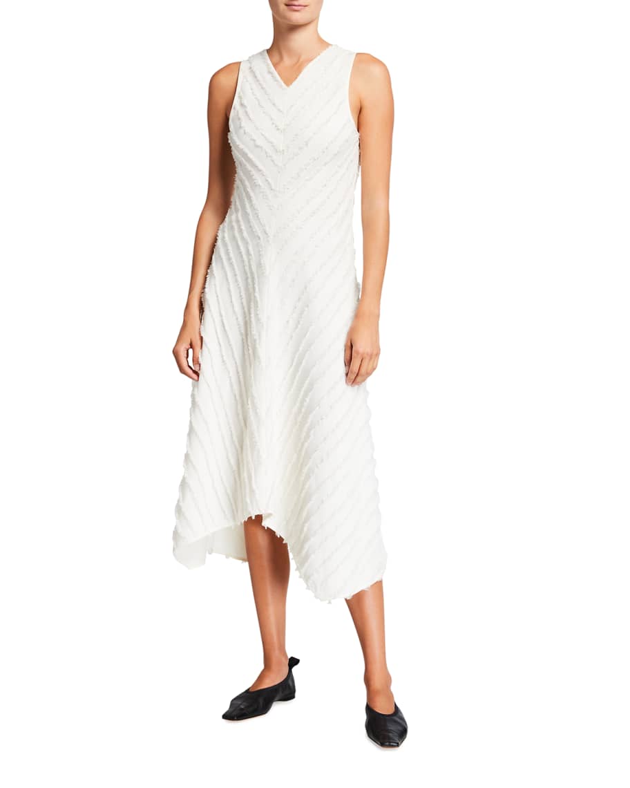 Proenza Schouler White Label Fringe Fil Coupe Dress | Neiman Marcus