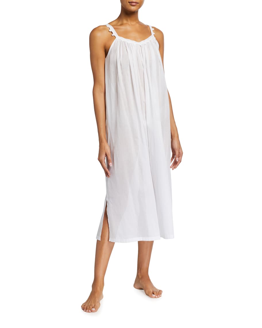 Celestine Celestina Sleeveless Swiss Cotton Nightgown | Neiman Marcus