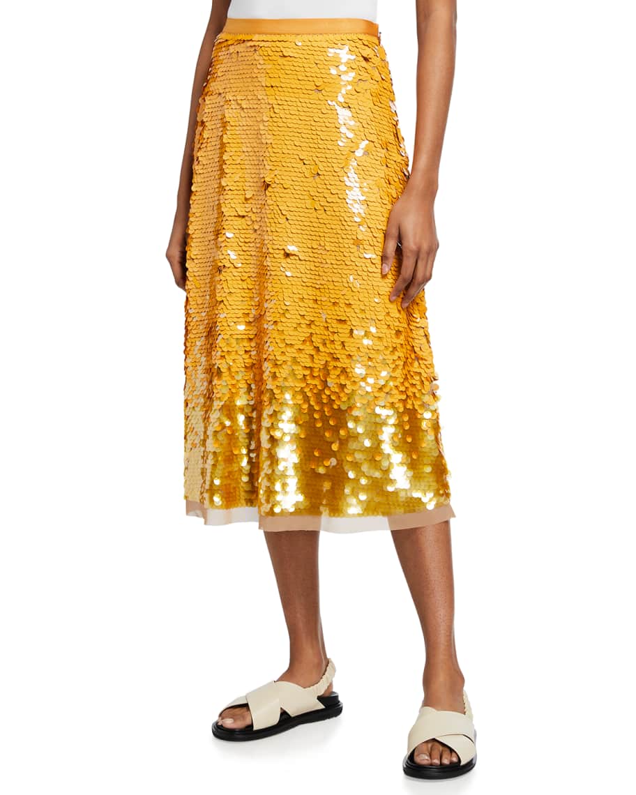 Tory burch hot sale sequin skirt